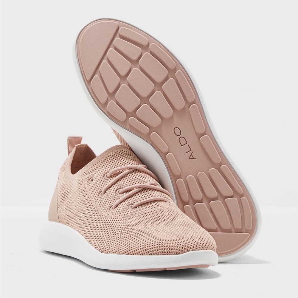 Aldo OneFour Pink Mesh Sneakers Women Size 6